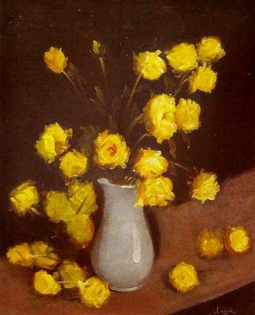 Eugenio Latour Ano (Brasil, 1874-1942) Flores