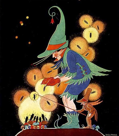 insetos se reunem, Hazel Frazee, Child Life 1927-03