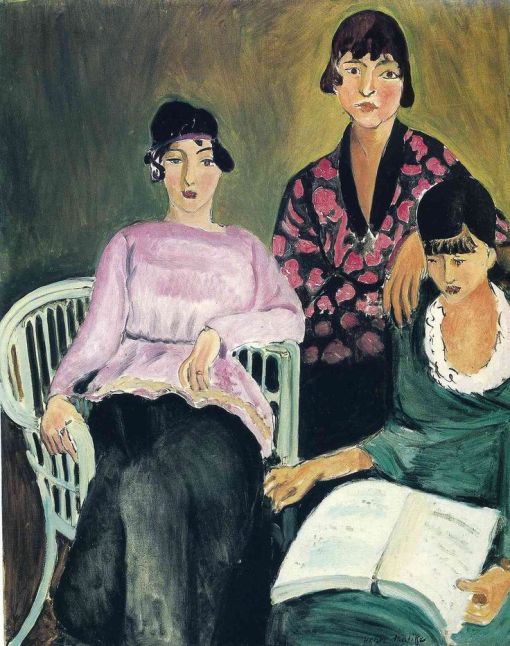The Three Sisters (1917) Henri Matisse. Musée de l'Orangerie, Paris.