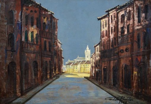CARLOS BASTOS (1925 - 2004)Rua no Centro Histórico em Salvador, 1968 – Bahia, ost, 46 x 65