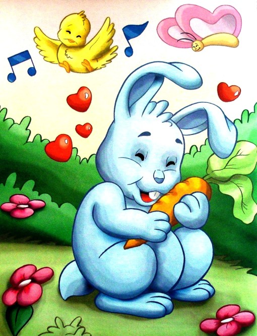 coelhinho  tibúrcio com cenoura, Belli Studio