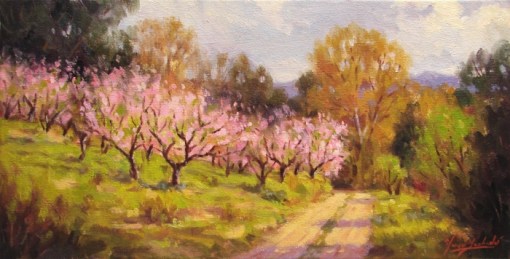 Vasco Machado, Pessegueiros em flor
