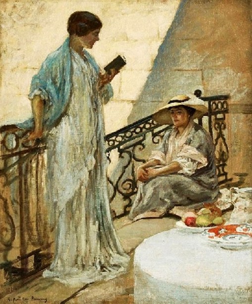 Bunny, Rupert Charles Wulsten Bunny (Australian artist, 1864–1947) The Landing