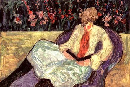 Barbara A Wood (EUA, contemp) Sunday Afternoon, 2006