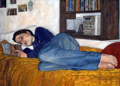 Erin de Burca (Irlanda, contemp) Alba lendo 2007