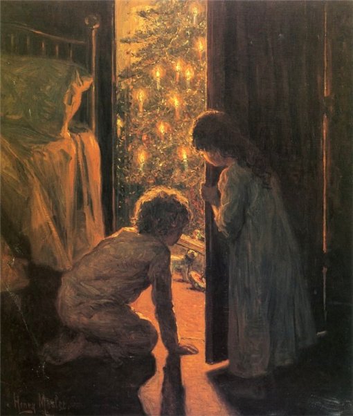 Henry Mosler - Christmas Morning