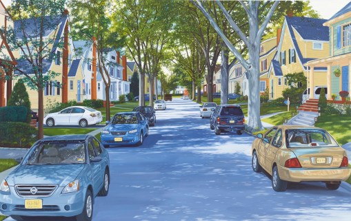 Jessica Rohrer (EUA, 1974) 2014-Street-Center-12x19, osp