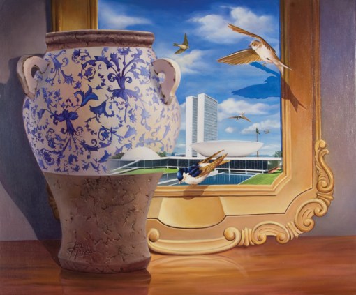 Pedro Guedes,Brasília,50 x 60 cm – OSLSM,Ass. Verso e Dat. 2009