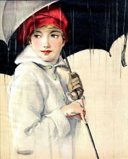 Dia chuvoso, Cover illustration of the Sunday Magazine of the Minneapolis Journal (February 28, 1915)