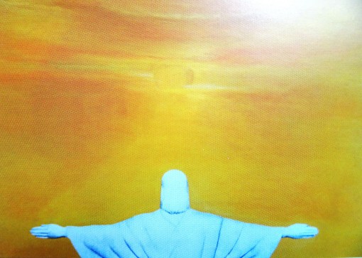 Cristina Orensztajn (Brasil, 1957) Rio, um novo amanhecer,tec mista, 100 x 140cm