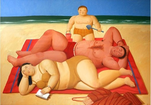fernando-botero-the-beachfernando-botero-the-beach-2009