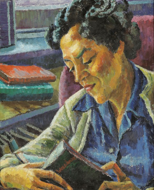 Trude Waehner (Áustria, 1900-1979), Margret Grump,ost,61 x 50 cm