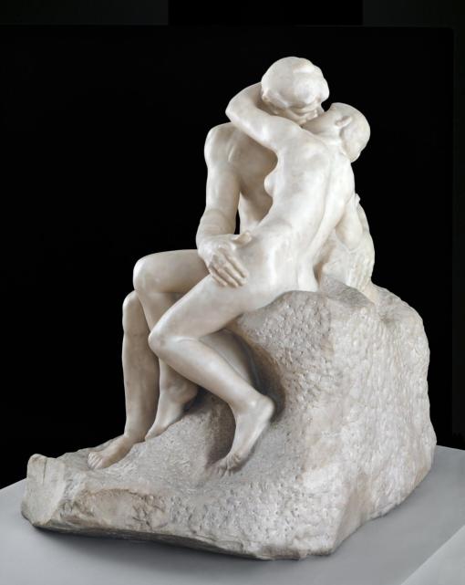 The Kiss 1901-4 by Auguste Rodin 1840-1917