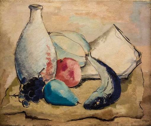 BIANCO, ENRICO,(1918-2013),Natureza Morta,ost,1941,46 x 55 cm