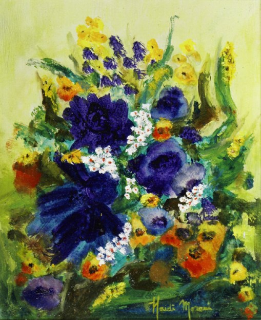 Haidê Morani,Recanto de um Jardim,27 x 22 cm – OST