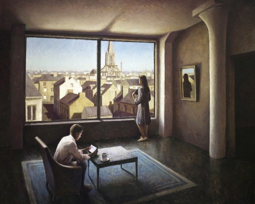 Marc Chalmé (França, 1969) New windows 162 x 130 cm,ost