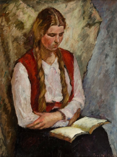 bertold-piotr-oczko-1910-1943mulher-lendo-osm-87-x-66-cm