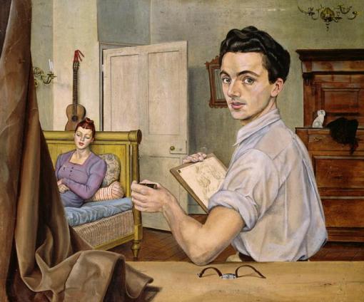 peter-samuelson-inglaterra-1912-1996-autorretrato-1939-ost