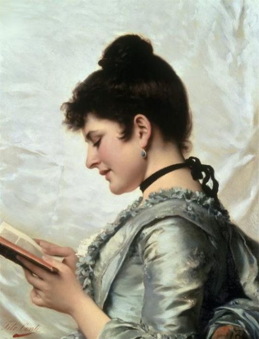 Tito Conti (1842-1924) - A good book