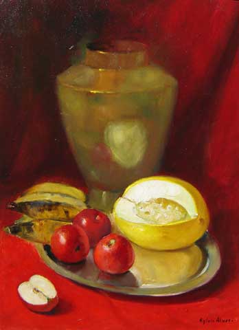 silvio-alves-1926natureza-morta-com-melaoost80-x-60-cm