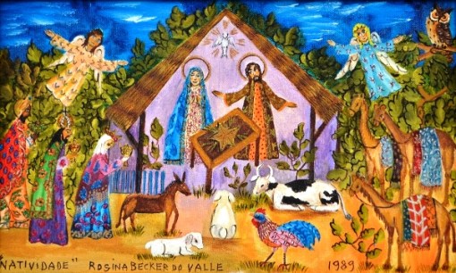 rosina-becker-do-valle-1914-2000-natividade-oleo-s-tela-24-x-41-assinado-e-datado-1989-no-c-i-e-e-no-verso