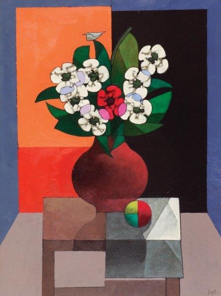 inos-corradin-1929-flores-com-fundo-alaranjado-ost-80-x-60
