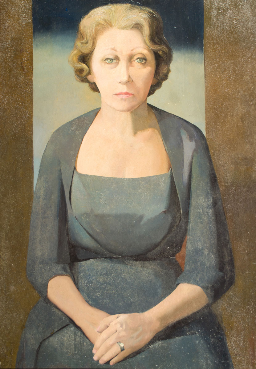 LYDIO BANDEIRA DE MELLO - (Brasil,1929)Figura - óleo sobre tela - 92 x 65 cm - 1960 -