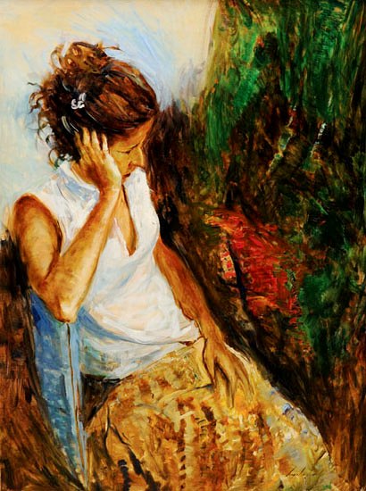 VIRGILIO DIAS (1956),Repouso[ filha do artista], 2006, ost, 160 x 120 cm