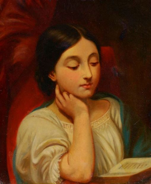 A leitora, Anônimo francês, ost,Vincent Wapler Paris – França, 37, 5 x 48 cm