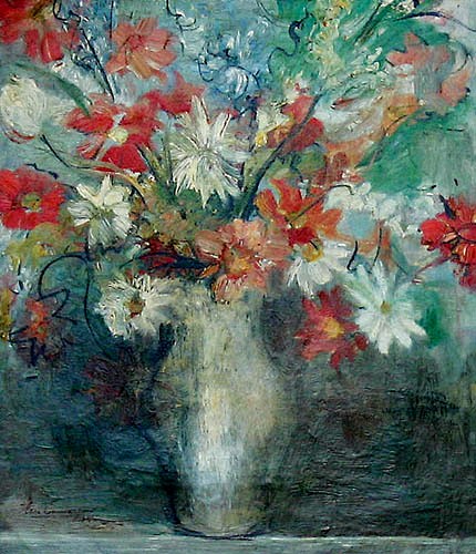 Iberê CamargoVaso de Flores OST45 x 35 Déc. 30