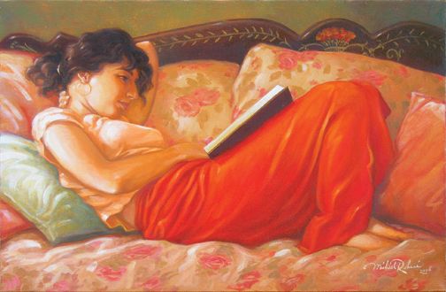 Michael Rohani. Retrato de Mushka