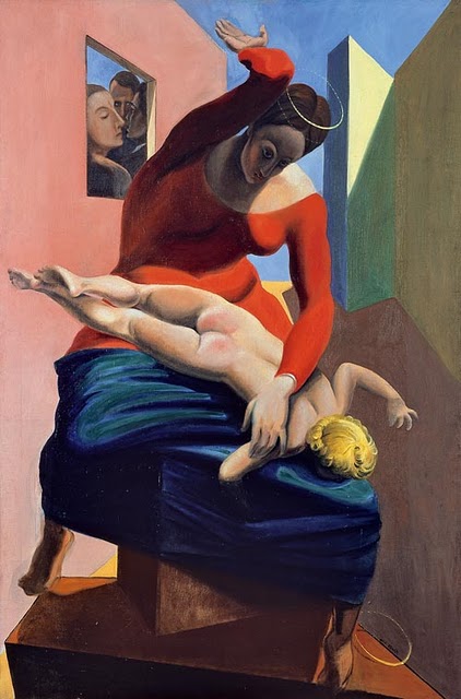 Max Ernst voit la mere - Marie et Jesus