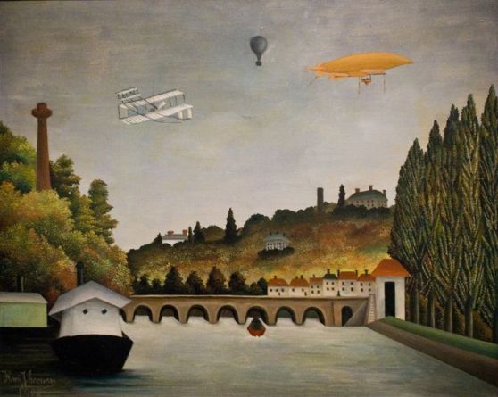 Vue du pont de Sèvres, 1908 - Henri Rousseau.