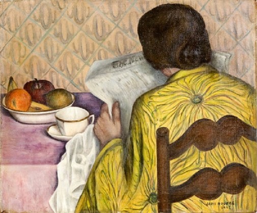 1927 Jane Rogers Interior Scene