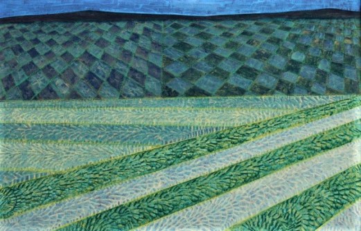 ALDIR MENDES SOUZA - PERSPECTIVA AGRÍCOLA Nº 36 - OST - 40 X 62 cms., dec. 70