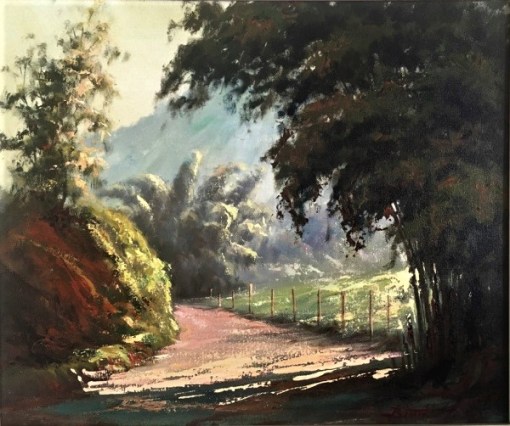 BENEDITO LUIZI (1933) Paisagem Serrana, o.s.t., 55 X 46 cm, assinado e datado (1980) no c.i.d.