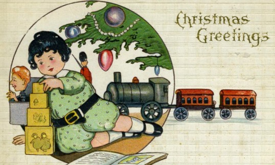 BRINQUEDOS TRENZINHO, CUBOS, MENINO, ARVORE