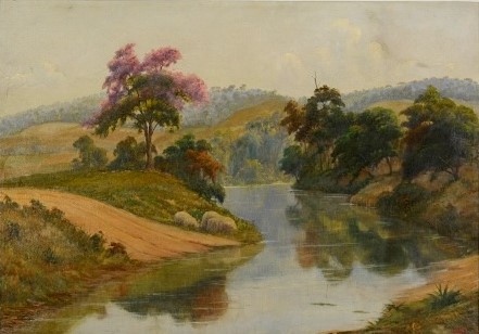 Campos Ayres, Paisagem - ost. - Med. 60 x 86 cm