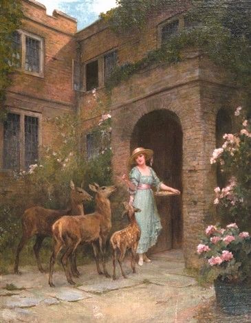 lady,deer