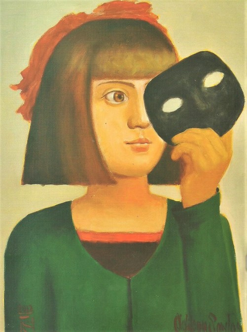 Adilson Santos, (Brasil, 1944) Menina com a máscara