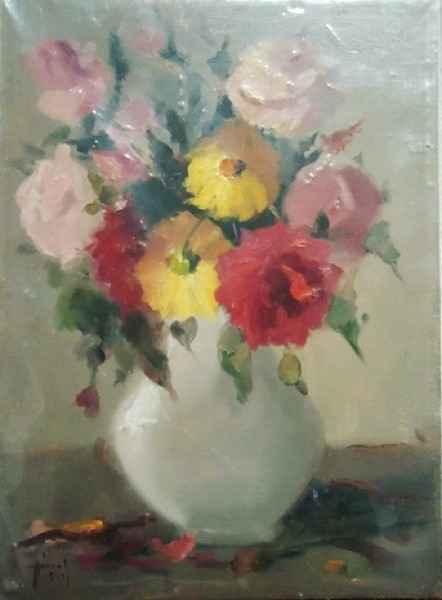 Hanna Henriette Brandt (Alemanha-Brasil, 1923).ost, 25 x 34 cm