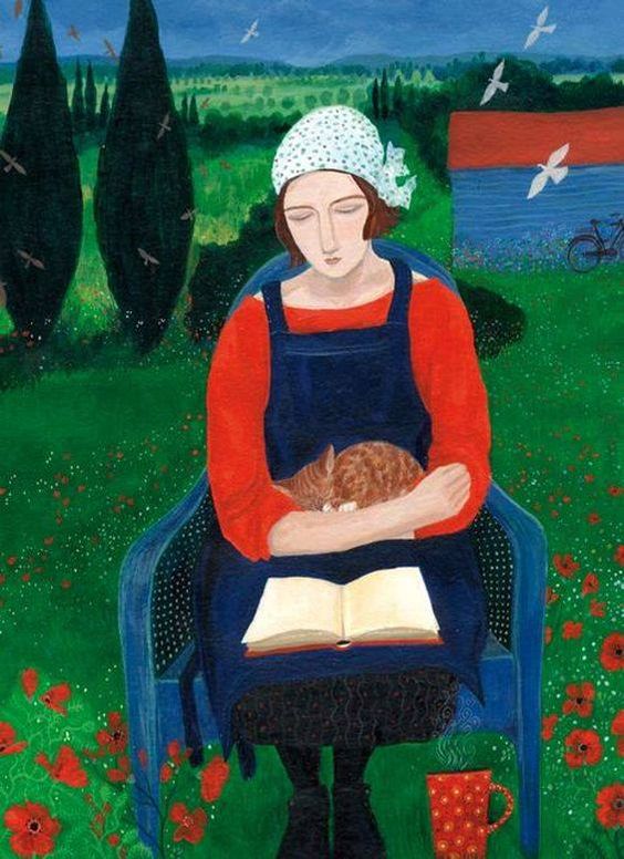 Dee Nickerson (GB, 1957) Absorta, acrílica
