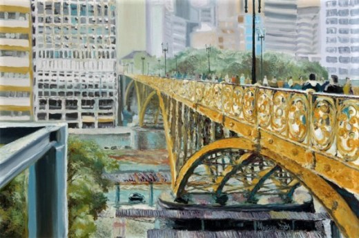 Fernando Naviskas (Brasil, 1961 Viaduto Santa Ifigênia,