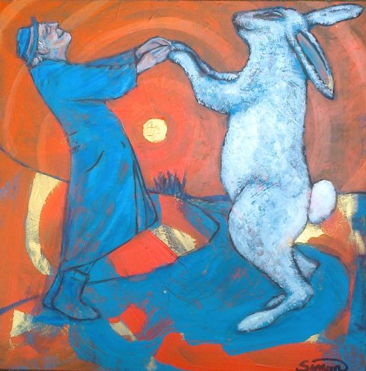 Simon Taylor, O velho e o coelho,