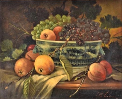 CELSO OLIVEIRA - Natureza Morta óleo sobre tela, 40 x 50 cm. Assinada e datada no canto inferior direito, 1994.