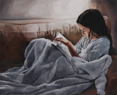 Dana Krinsky, (Israel) Inverno, ost, 50 x 60cm