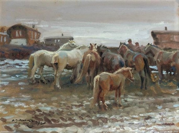 na beira da feira aquarela