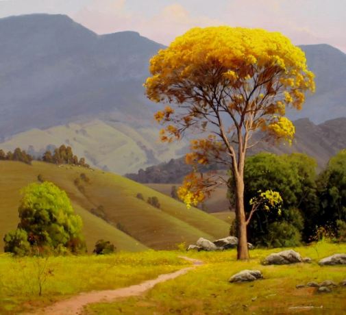 ERNANDES SILVA - Cruzeiro - Óleo sobre tela - 80 x 90 - 2012