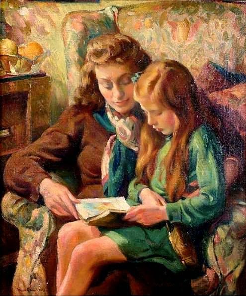 Miguel Mackinlay (Spain, 1895 - 1958)Laurie and Theresa, the artist's daughters
