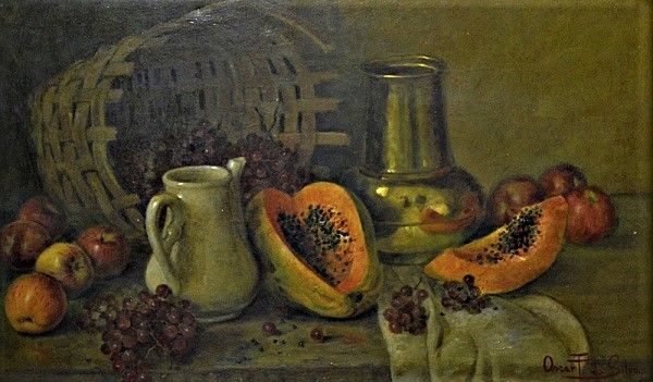 Oscar-Pereira-da-Silva-Composição-com-frutas-óleo-sobre-tela-medindo-60cm-x-101cm-1